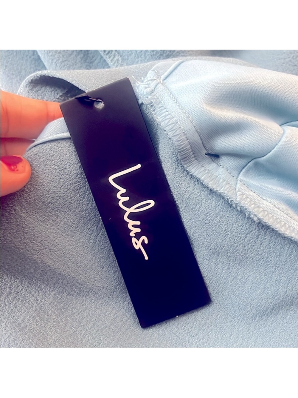 Lulus NWT Teal Cape Dress XS | Backless Mini | Wedding Guest Cocktail - Picture 6 of 7